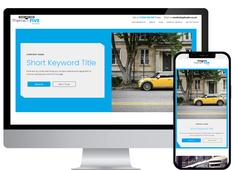 Theme Five Website Theme
